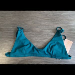 3/$20 Missguided Teal Bikini Top NWT